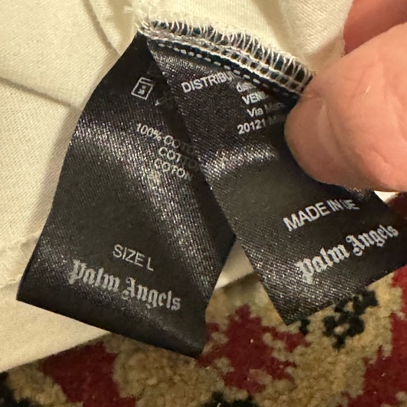 Palm Angles White Doberman Tee - Picture 4 of 5